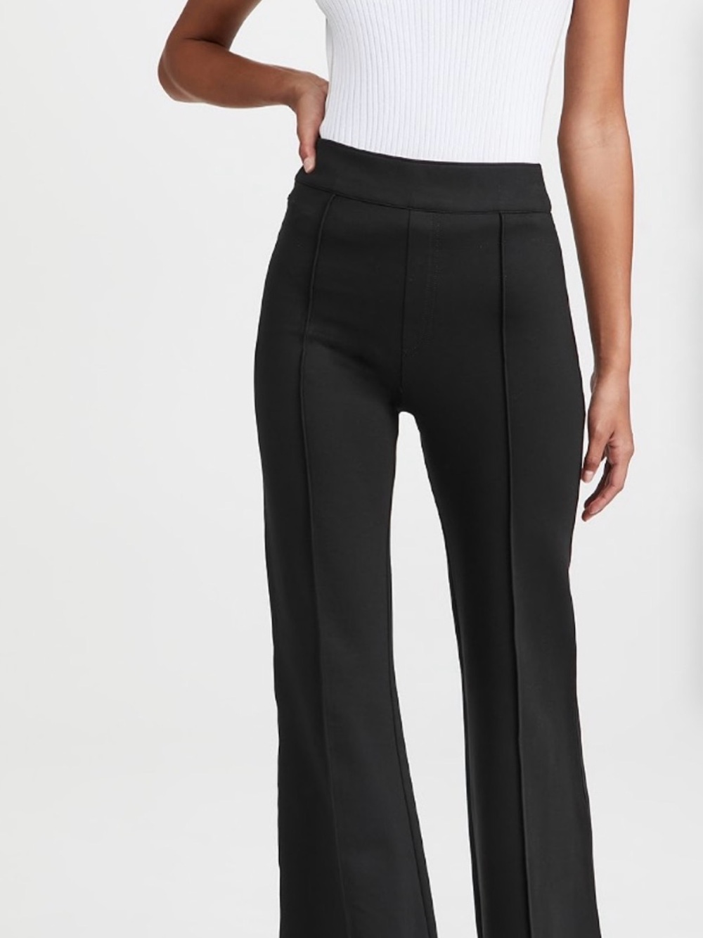 SPANX
Hi Rise Flare Pants- Classic Black